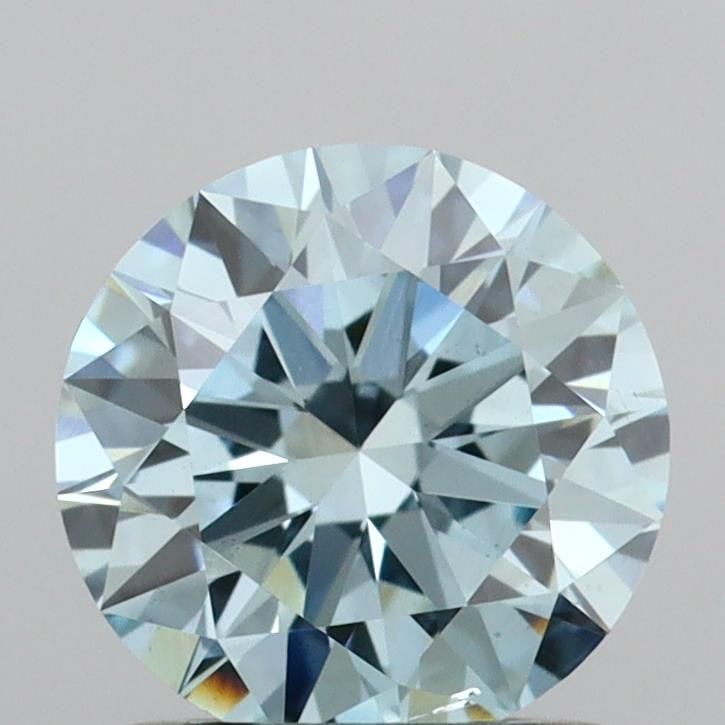 Ideal Loose Diamond - ROUND 1.0ct Fancy Vivid Blue VS2: Ideal Loose Diamond - ROUND 1.0ct Fancy Vivid Blue VS2 Source: This is a real non-mined Diamond that has been grown in a lab Shape: ROUND Carats: 1.0 Color: Fancy Vivid Blue Certification: IGI Video: