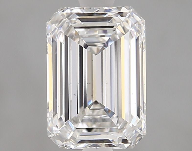 Loose Diamond - EMERALD 1.78ct E VS2: Loose Diamond - EMERALD 1.78ct E VS2 Source: This is a real non-mined Diamond that has been grown in a lab Shape: EMERALD Carats: 1.78 Color: E Clarity: VS2 Certification: IGI Video: