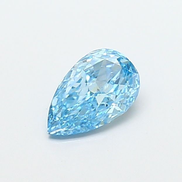 Loose Diamond - PEAR 0.63ct Fancy Vivid Blue VS2: Loose Diamond - PEAR 0.63ct Fancy Vivid Blue VS2 Source: This is a real non-mined Diamond that has been grown in a lab Shape: PEAR Carats: 0.63 Color: Fancy Vivid Blue Certification: IGI Video: Video