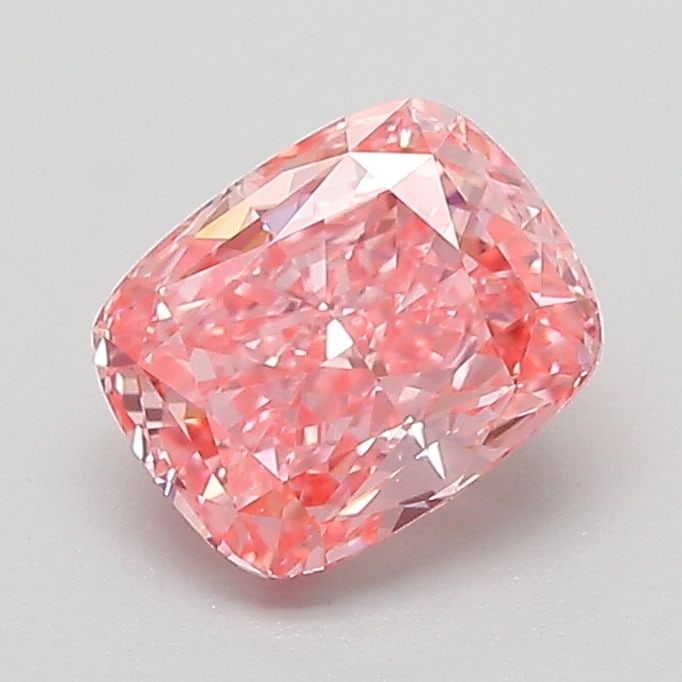 Loose Diamond - CUSHION MODIFIED 1.13ct Fancy Vivid Pink VVS2: Loose Diamond - CUSHION MODIFIED 1.13ct Fancy Vivid Pink VVS2 Source: This is a real non-mined Diamond that has been grown in a lab Shape: CUSHION MODIFIED Carats: 1.13 Color: Fancy Vivid Pink Certifi