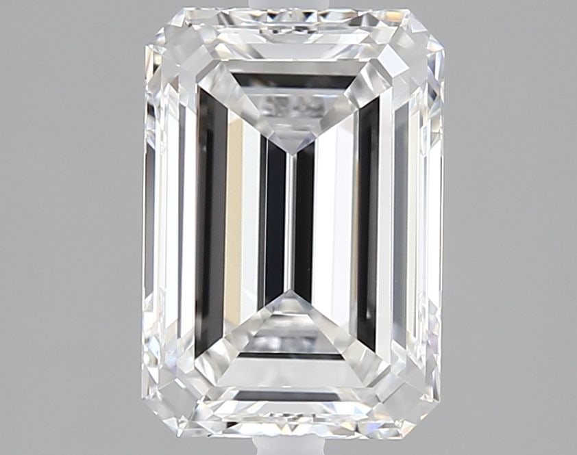 Loose Diamond - EMERALD 2.1ct E IF: Loose Diamond - EMERALD 2.1ct E IF Source: This is a real non-mined Diamond that has been grown in a lab Shape: EMERALD Carats: 2.1 Color: E Clarity: IF Certification: IGI Video: