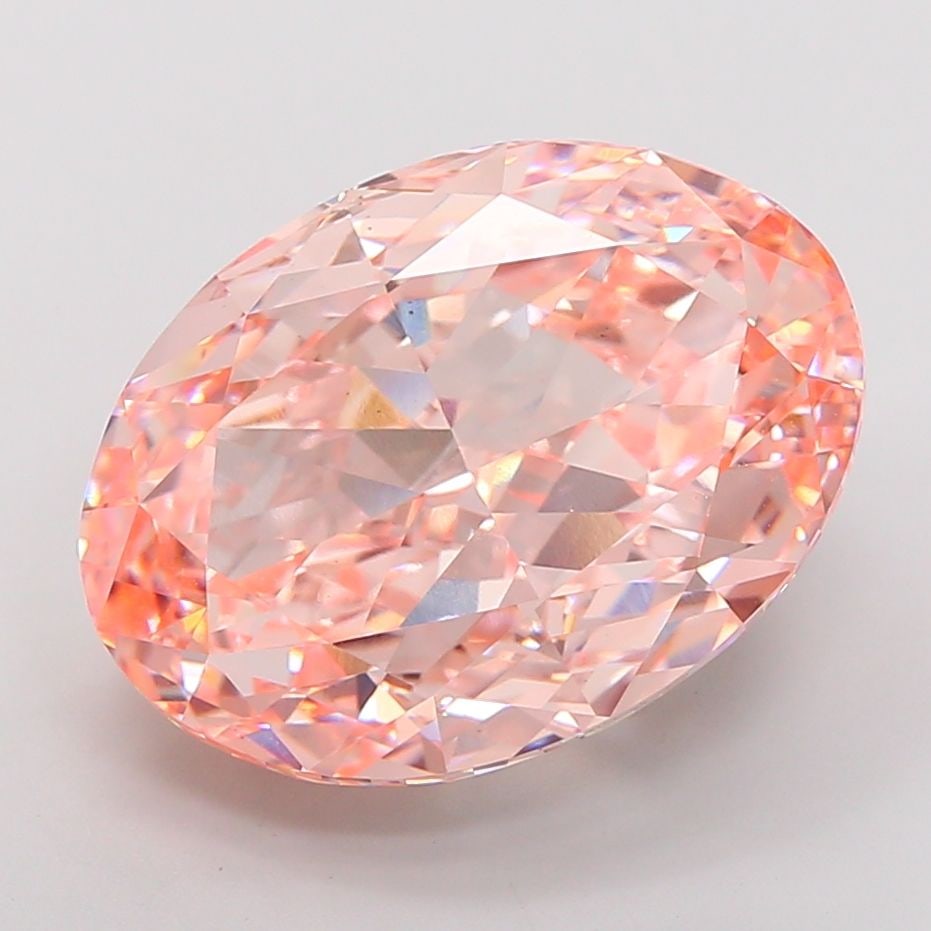 Loose Diamond - OVAL 20.02ct Fancy Intense Pink VS1: Loose Diamond - OVAL 20.02ct Fancy Intense Pink VS1 Source: This is a real non-mined Diamond that has been grown in a lab Shape: OVAL Carats: 20.02 Color: Fancy Intense Pink Certification: IGI Video: