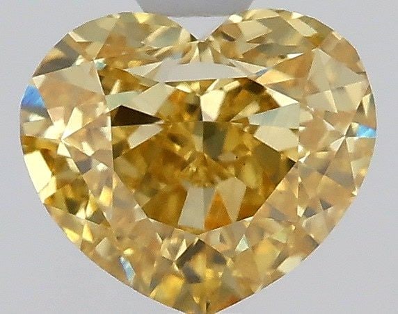 Loose Diamond - HEART 1.05ct Fancy Vivid Yellow VS1: Loose Diamond - HEART 1.05ct Fancy Vivid Yellow VS1 Source: This is a real non-mined Diamond that has been grown in a lab Shape: HEART Carats: 1.05 Color: Fancy Vivid Yellow Certification: IGI Video:
