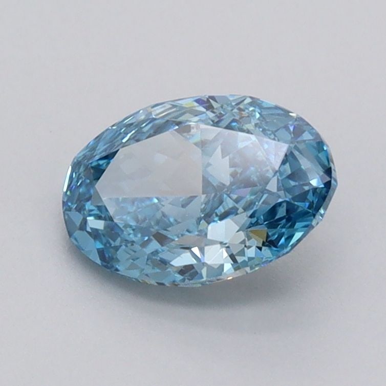Loose Diamond - OVAL 1.03ct Fancy Vivid Blue VS2: Loose Diamond - OVAL 1.03ct Fancy Vivid Blue VS2 Source: This is a real non-mined Diamond that has been grown in a lab Shape: OVAL Carats: 1.03 Color: Fancy Vivid Blue Certification: IGI Video:
