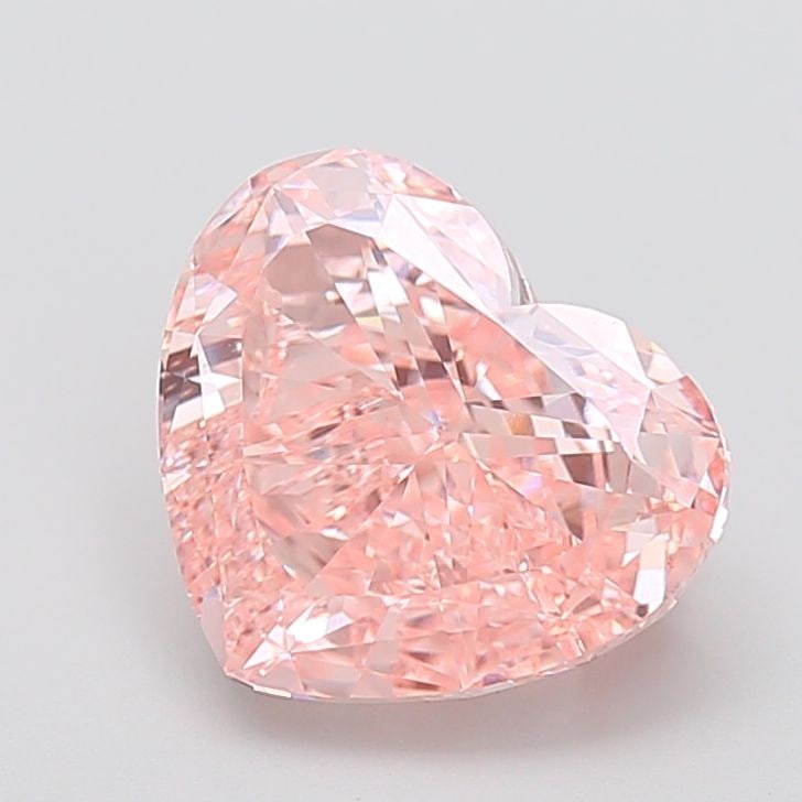 Loose Diamond - HEART 5.0ct Fancy Intense Pink VVS2: Loose Diamond - HEART 5.0ct Fancy Intense Pink VVS2 Source: This is a real non-mined Diamond that has been grown in a lab Shape: HEART Carats: 5.0 Color: Fancy Intense Pink Certification: IGI Video: