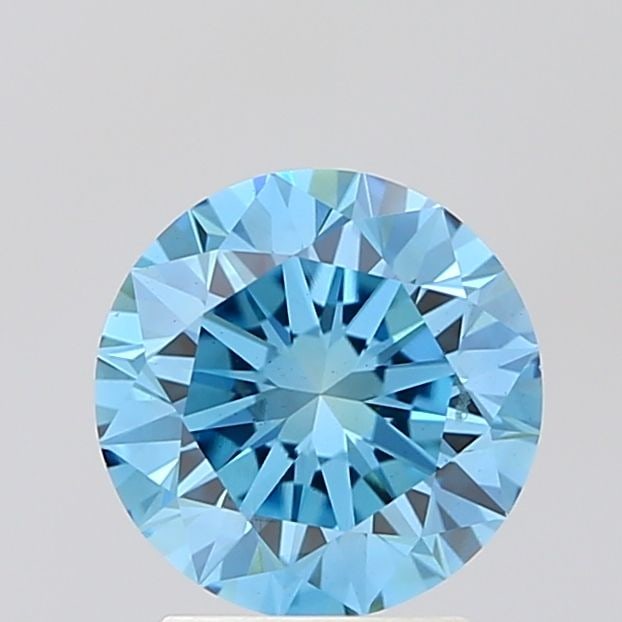 Ideal Loose Diamond - ROUND 2.0ct Fancy Vivid Blue VS1: Ideal Loose Diamond - ROUND 2.0ct Fancy Vivid Blue VS1 Source: This is a real non-mined Diamond that has been grown in a lab Shape: ROUND Carats: 2.0 Color: Fancy Vivid Blue Certification: IGI Video:
