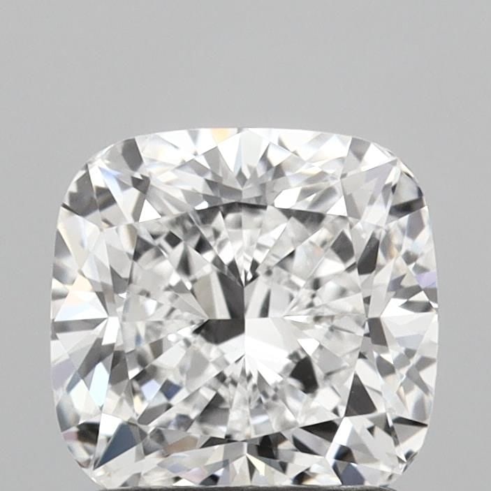 Loose Diamond - CUSHION MODIFIED 1.61ct E VVS2: Loose Diamond - CUSHION MODIFIED 1.61ct E VVS2 Source: This is a real non-mined Diamond that has been grown in a lab Shape: CUSHION MODIFIED Carats: 1.61 Color: E Clarity: VVS2 Certification: IGI Vide