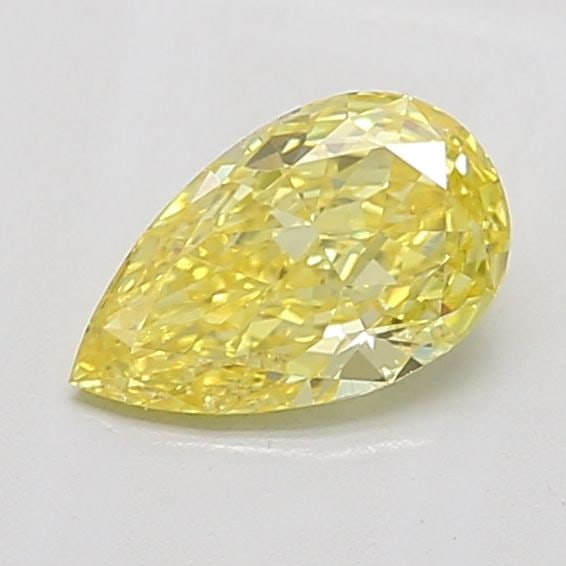 Loose Diamond - PEAR 1.01ct Fancy Vivid Yellow SI1: Loose Diamond - PEAR 1.01ct Fancy Vivid Yellow SI1 Source: This is a real non-mined Diamond that has been grown in a lab Shape: PEAR Carats: 1.01 Color: Fancy Vivid Yellow Certification: IGI Video: