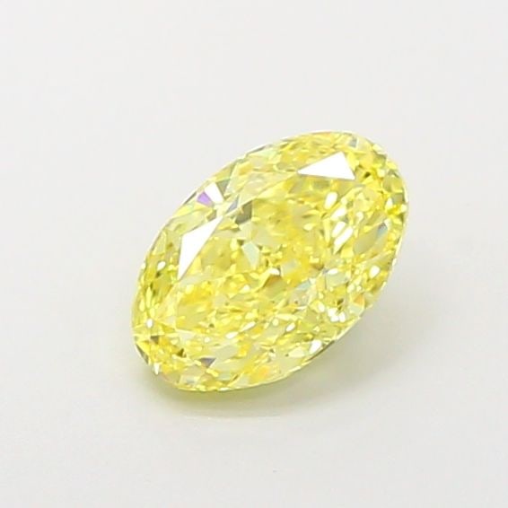 Loose Diamond - OVAL 1.04ct Fancy Vivid Yellow VS1: Loose Diamond - OVAL 1.04ct Fancy Vivid Yellow VS1 Source: This is a real non-mined Diamond that has been grown in a lab Shape: OVAL Carats: 1.04 Color: Fancy Vivid Yellow Certification: IGI Video: