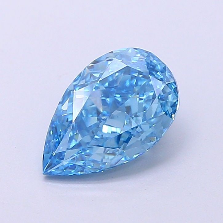 Loose Diamond - PEAR 2.0ct Fancy Vivid Blue VVS2: Loose Diamond - PEAR 2.0ct Fancy Vivid Blue VVS2 Source: This is a real non-mined Diamond that has been grown in a lab Shape: PEAR Carats: 2.0 Color: Fancy Vivid Blue Certification: IGI Video: