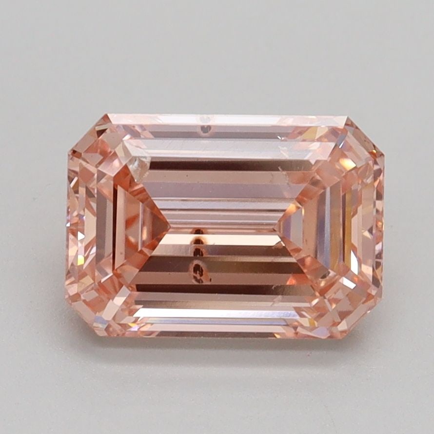 Loose Diamond - EMERALD 2.01ct Fancy Intense Pink SI2: Loose Diamond - EMERALD 2.01ct Fancy Intense Pink SI2 Source: This is a real non-mined Diamond that has been grown in a lab Shape: EMERALD Carats: 2.01 Color: Fancy Intense Pink Certification: IGI Vid