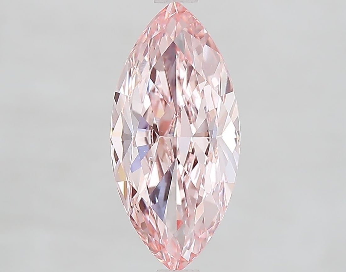 Loose Diamond - MARQUISE 2.4ct Fancy Intense Pink VVS2: Loose Diamond - MARQUISE 2.4ct Fancy Intense Pink VVS2 Source: This is a real non-mined Diamond that has been grown in a lab Shape: MARQUISE Carats: 2.4 Color: Fancy Intense Pink Certification: IGI Vi