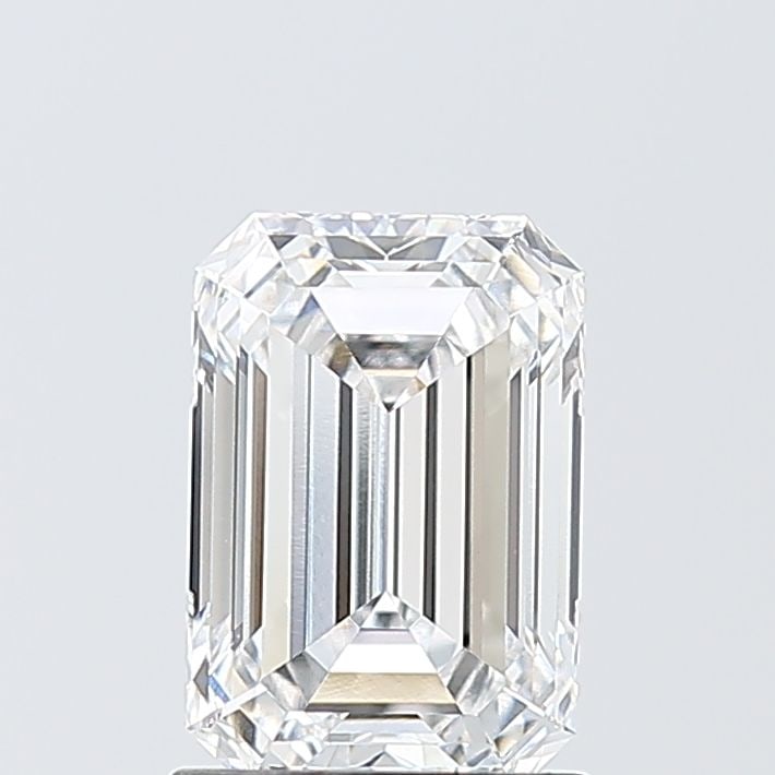 Loose Diamond - EMERALD 1.59ct D VVS2: Loose Diamond - EMERALD 1.59ct D VVS2 Source: This is a real non-mined Diamond that has been grown in a lab Shape: EMERALD Carats: 1.59 Color: D Clarity: VVS2 Certification: IGI Video: