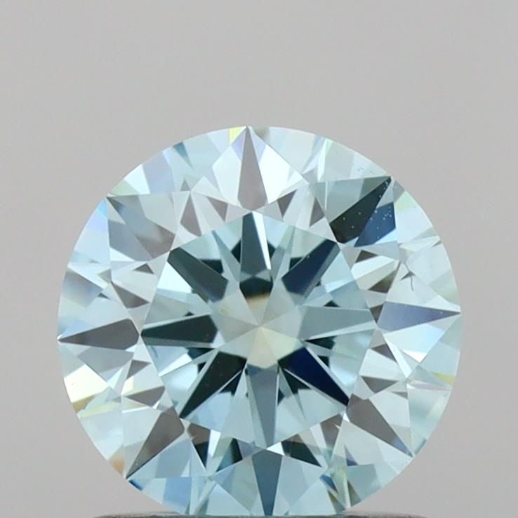Ideal Loose Diamond - ROUND 1.03ct Fancy Vivid Blue VS1: Ideal Loose Diamond - ROUND 1.03ct Fancy Vivid Blue VS1 Source: This is a real non-mined Diamond that has been grown in a lab Shape: ROUND Carats: 1.03 Color: Fancy Vivid Blue Certification: IGI Video