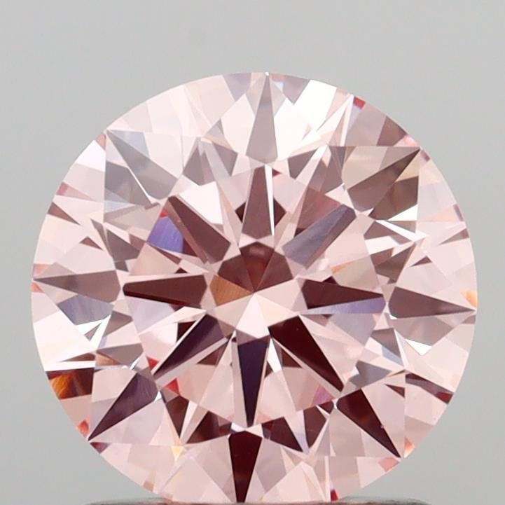 Ideal Loose Diamond - ROUND 1.25ct Fancy Intense Pink VVS2: Ideal Loose Diamond - ROUND 1.25ct Fancy Intense Pink VVS2 Source: This is a real non-mined Diamond that has been grown in a lab Shape: ROUND Carats: 1.25 Color: Fancy Intense Pink Certification: IGI 
