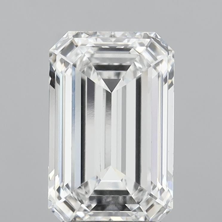 Loose Diamond - EMERALD 2.58ct E VVS1: Loose Diamond - EMERALD 2.58ct E VVS1 Source: This is a real non-mined Diamond that has been grown in a lab Shape: EMERALD Carats: 2.58 Color: E Clarity: VVS1 Certification: IGI Video: