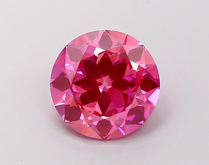 Loose Diamond - ROUND 1.65ct Fancy Vivid Pink VS1 (1 of 1)