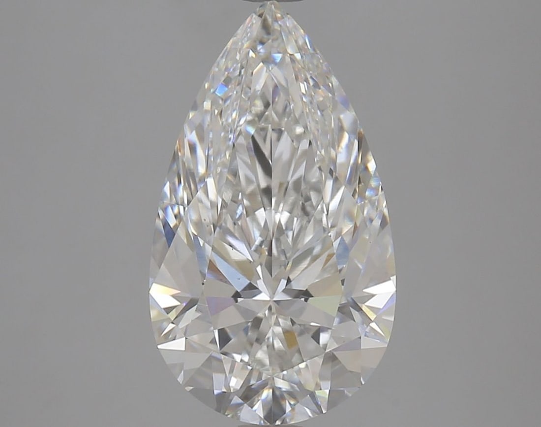 Loose Diamond - PEAR 4.04ct F VS1 (1 of 1)