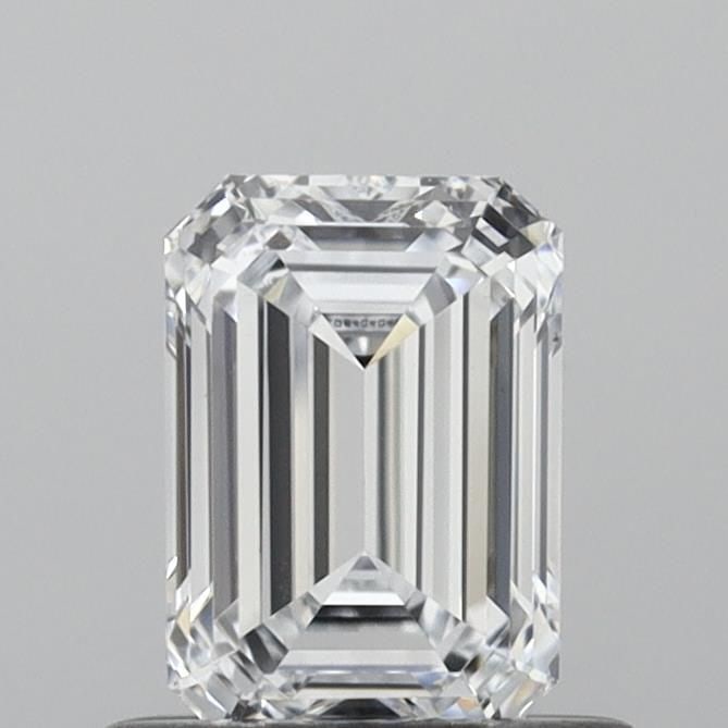 Loose Diamond - EMERALD 0.72ct E VVS2: Loose Diamond - EMERALD 0.72ct E VVS2 Source: This is a real non-mined Diamond that has been grown in a lab Shape: EMERALD Carats: 0.72 Color: E Clarity: VVS2 Certification: IGI Video: