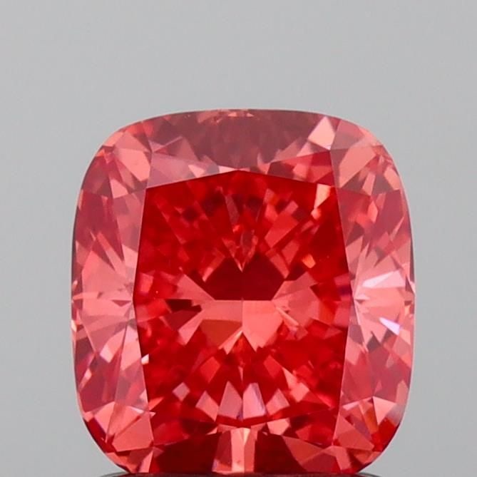 Loose Diamond - CUSHION MODIFIED 1.35ct Fancy Vivid Orangey Pink VS1: Loose Diamond - CUSHION MODIFIED 1.35ct Fancy Vivid Orangey Pink VS1 Source: This is a real non-mined Diamond that has been grown in a lab Shape: CUSHION MODIFIED Carats: 1.35 Color: Fancy Vivid