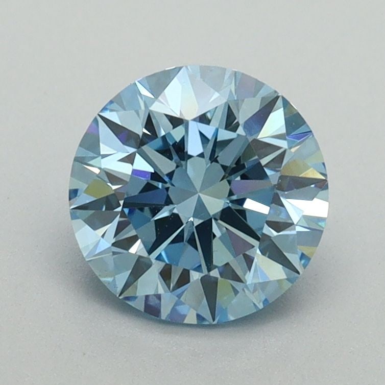 Ideal Loose Diamond - ROUND 1.22ct Fancy Vivid Blue VS1: Ideal Loose Diamond - ROUND 1.22ct Fancy Vivid Blue VS1 Source: This is a real non-mined Diamond that has been grown in a lab Shape: ROUND Carats: 1.22 Color: Fancy Vivid Blue Certification: IGI Video