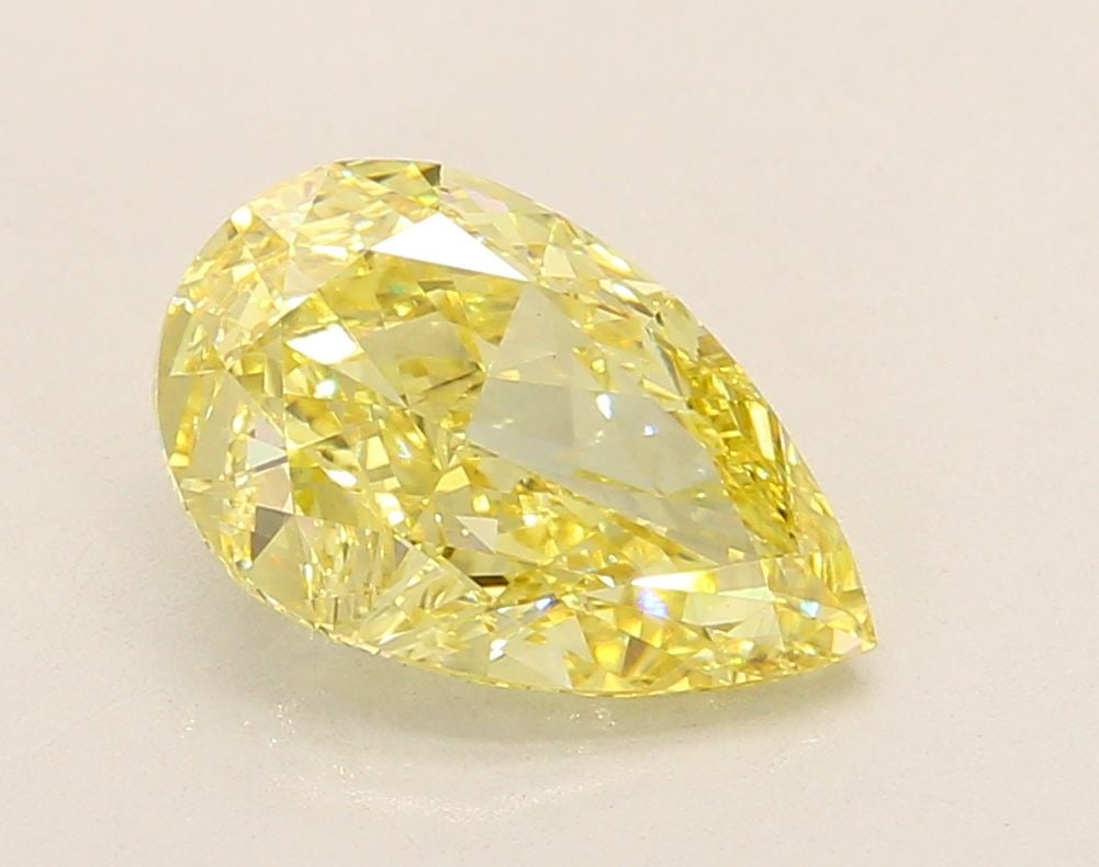 Loose Diamond - PEAR 3.02ct Fancy Intense Yellow VS2 (1 of 1)