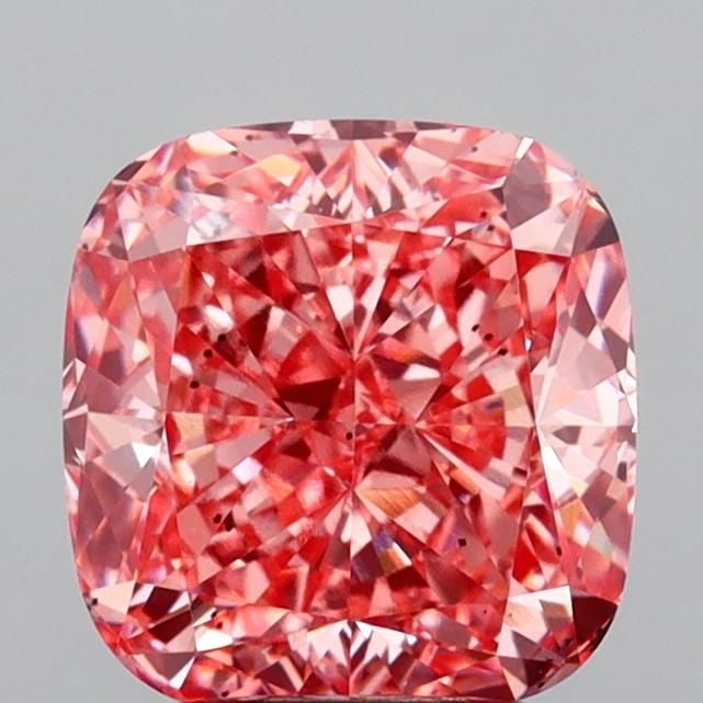 Loose Diamond - CUSHION MODIFIED 3.09ct Fancy Vivid Pink SI1: Loose Diamond - CUSHION MODIFIED 3.09ct Fancy Vivid Pink SI1 Source: This is a real non-mined Diamond that has been grown in a lab Shape: CUSHION MODIFIED Carats: 3.09 Color: Fancy Vivid Pink Certific
