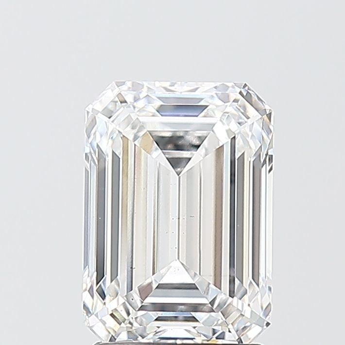 Loose Diamond - EMERALD 2.04ct D VS2: Loose Diamond - EMERALD 2.04ct D VS2 Source: This is a real non-mined Diamond that has been grown in a lab Shape: EMERALD Carats: 2.04 Color: D Clarity: VS2 Certification: IGI Video: