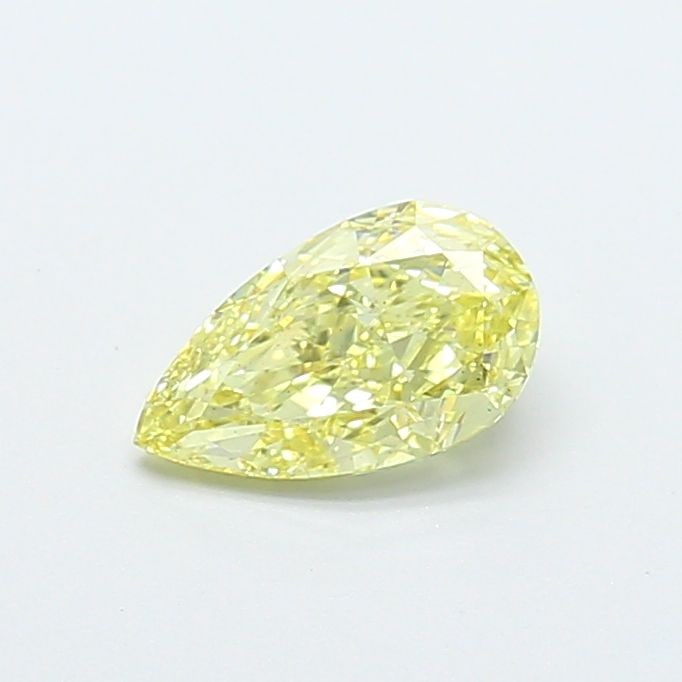 Loose Diamond - PEAR 1.03ct Fancy Intense Yellow VS2: Loose Diamond - PEAR 1.03ct Fancy Intense Yellow VS2 Source: This is a real non-mined Diamond that has been grown in a lab Shape: PEAR Carats: 1.03 Color: Fancy Intense Yellow Certification: IGI Video