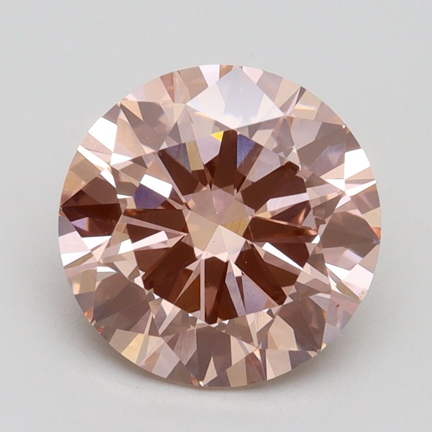 Loose Diamond - ROUND 2.48ct Fancy Intense Pink VS1 (1 of 1)