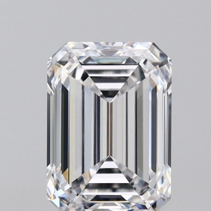 Loose Diamond - EMERALD 2.03ct D VVS2: Loose Diamond - EMERALD 2.03ct D VVS2 Source: This is a real non-mined Diamond that has been grown in a lab Shape: EMERALD Carats: 2.03 Color: D Clarity: VVS2 Certification: IGI Video: