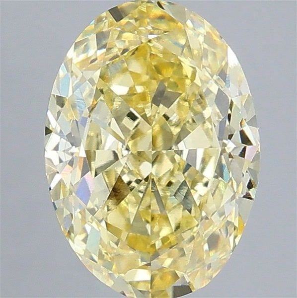 Loose Diamond - OVAL 3.04ct Fancy Yellow VS1: Loose Diamond - OVAL 3.04ct Fancy Yellow VS1 Source: This is a real non-mined Diamond that has been grown in a lab Shape: OVAL Carats: 3.04 Color: Fancy Yellow Certification: IGI Video: