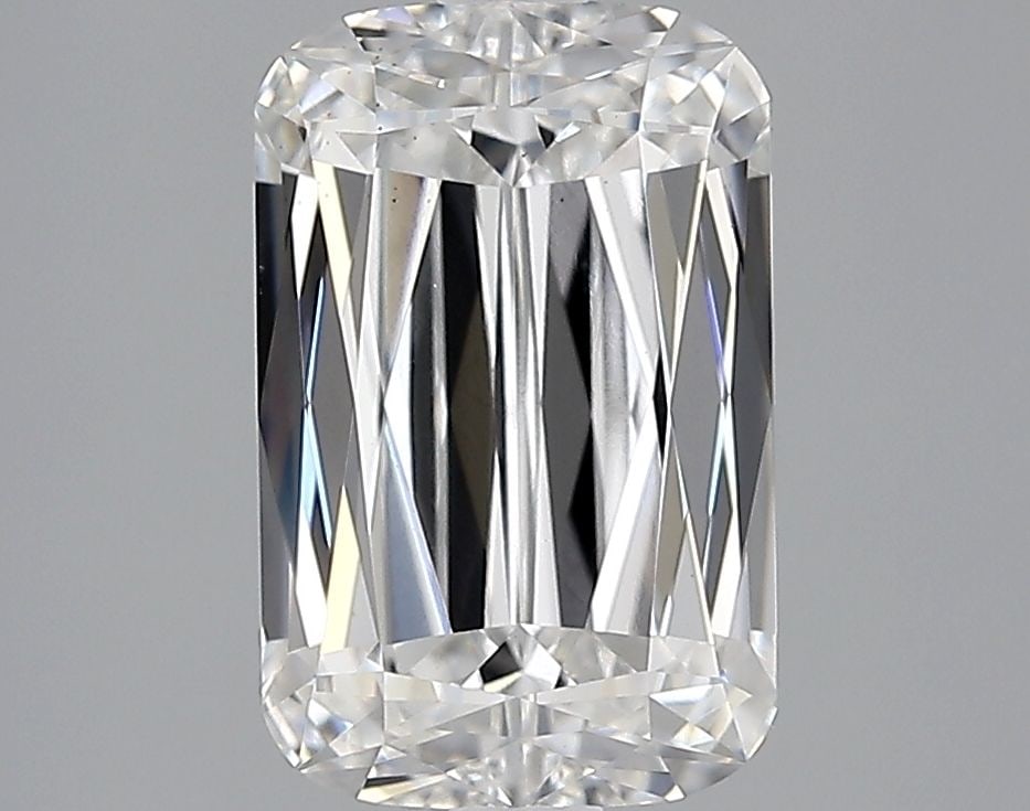 Loose Diamond - CUSHION MODIFIED 2.01ct F VS2: Loose Diamond - CUSHION MODIFIED 2.01ct F VS2 Source: This is a real non-mined Diamond that has been grown in a lab Shape: CUSHION MODIFIED Carats: 2.01 Color: F Clarity: VS2 Certification: IGI Video: