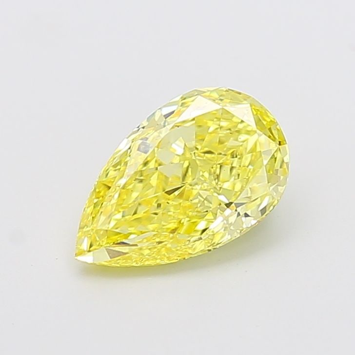 Loose Diamond - PEAR 2.07ct Fancy Vivid Yellow VS1: Loose Diamond - PEAR 2.07ct Fancy Vivid Yellow VS1 Source: This is a real non-mined Diamond that has been grown in a lab Shape: PEAR Carats: 2.07 Color: Fancy Vivid Yellow Certification: IGI Video: