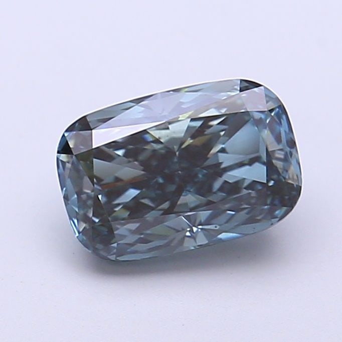 Loose Diamond - CUSHION MODIFIED 1.58ct Fancy Deep Green Blue VS1: Loose Diamond - CUSHION MODIFIED 1.58ct Fancy Deep Green Blue VS1 Source: This is a real non-mined Diamond that has been grown in a lab Shape: CUSHION MODIFIED Carats: 1.58 Color: Fancy Deep Green Blu