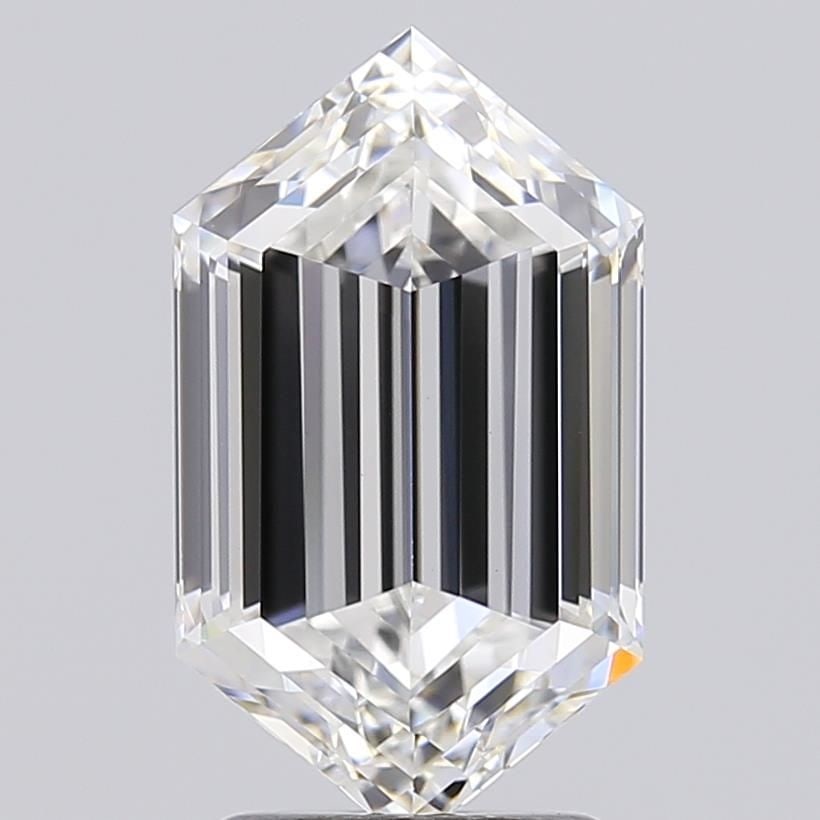 Loose Diamond - HEXAGONAL 3.01ct D VVS2: Loose Diamond - HEXAGONAL 3.01ct D VVS2 Source: This is a real non-mined Diamond that has been grown in a lab Shape: HEXAGONAL Carats: 3.01 Color: D Clarity: VVS2 Certification: IGI The Diamond Depot 