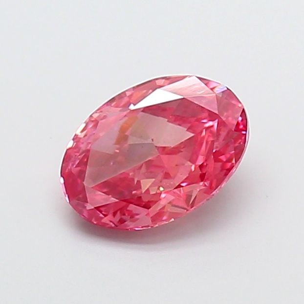 Loose Diamond - OVAL 1.73ct Fancy Vivid Pink VS2: Loose Diamond - OVAL 1.73ct Fancy Vivid Pink VS2 Source: This is a real non-mined Diamond that has been grown in a lab Shape: OVAL Carats: 1.73 Color: Fancy Vivid Pink Certification: IGI Video: