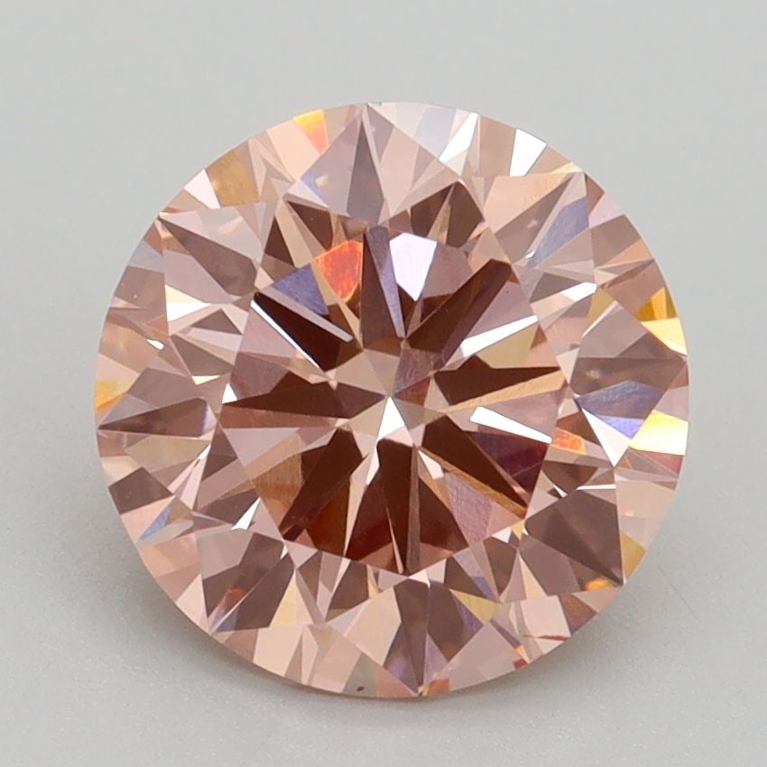 Ideal Loose Diamond - ROUND 2.61ct Fancy Intense Pink VS2: Ideal Loose Diamond - ROUND 2.61ct Fancy Intense Pink VS2 Source: This is a real non-mined Diamond that has been grown in a lab Shape: ROUND Carats: 2.61 Color: Fancy Intense Pink Certification: IGI
