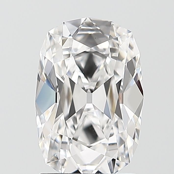 Loose Diamond - CUSHION 2.1ct D FL: Loose Diamond - CUSHION 2.1ct D FL Source: This is a real non-mined Diamond that has been grown in a lab Shape: CUSHION Carats: 2.1 Color: D Clarity: FL Certification: IGI Video: Video Link The