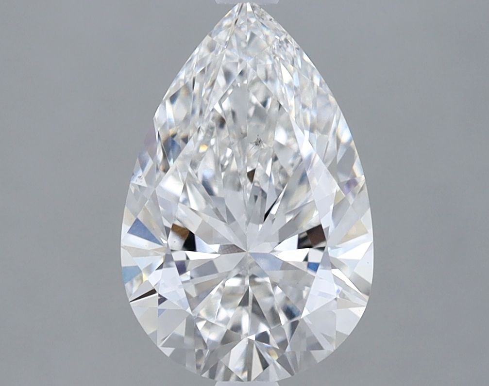 Loose Diamond - PEAR 2.0ct E VS2: Loose Diamond - PEAR 2.0ct E VS2 Source: This is a real non-mined Diamond that has been grown in a lab Shape: PEAR Carats: 2.0 Color: E Clarity: VS2 Certification: IGI Video: