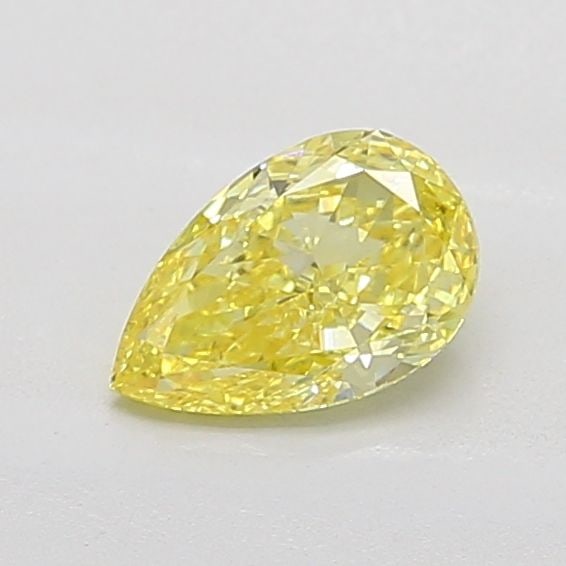 Loose Diamond - PEAR 0.79ct Fancy Vivid Yellow VS1: Loose Diamond - PEAR 0.79ct Fancy Vivid Yellow VS1 Source: This is a real non-mined Diamond that has been grown in a lab Shape: PEAR Carats: 0.79 Color: Fancy Vivid Yellow Certification: IGI The Diamo