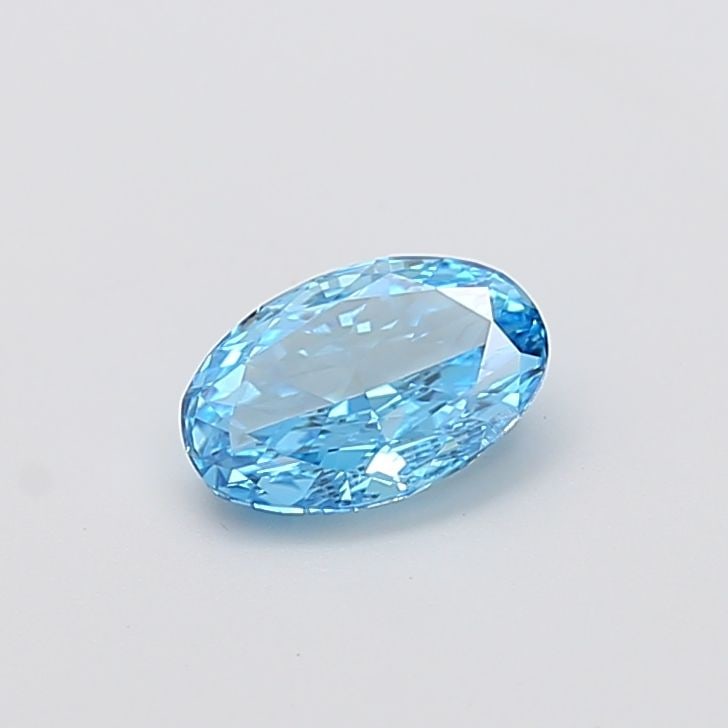 Loose Diamond - OVAL 1.03ct Fancy Vivid Blue SI1: Loose Diamond - OVAL 1.03ct Fancy Vivid Blue SI1 Source: This is a real non-mined Diamond that has been grown in a lab Shape: OVAL Carats: 1.03 Color: Fancy Vivid Blue Certification: IGI The Diamond D