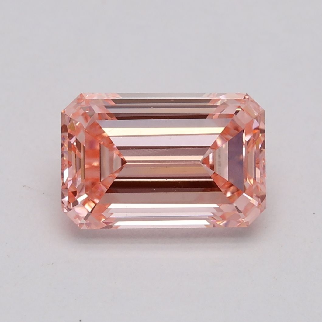 Loose Diamond - EMERALD 1.7ct Fancy Intense Pink VS1: Loose Diamond - EMERALD 1.7ct Fancy Intense Pink VS1 Source: This is a real non-mined Diamond that has been grown in a lab Shape: EMERALD Carats: 1.7 Color: Fancy Intense Pink Certification: IGI Video