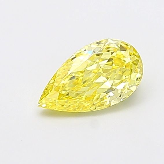 Loose Diamond - PEAR 0.84ct Fancy Vivid Yellow VS1: Loose Diamond - PEAR 0.84ct Fancy Vivid Yellow VS1 Source: This is a real non-mined Diamond that has been grown in a lab Shape: PEAR Carats: 0.84 Color: Fancy Vivid Yellow Certification: IGI Video: