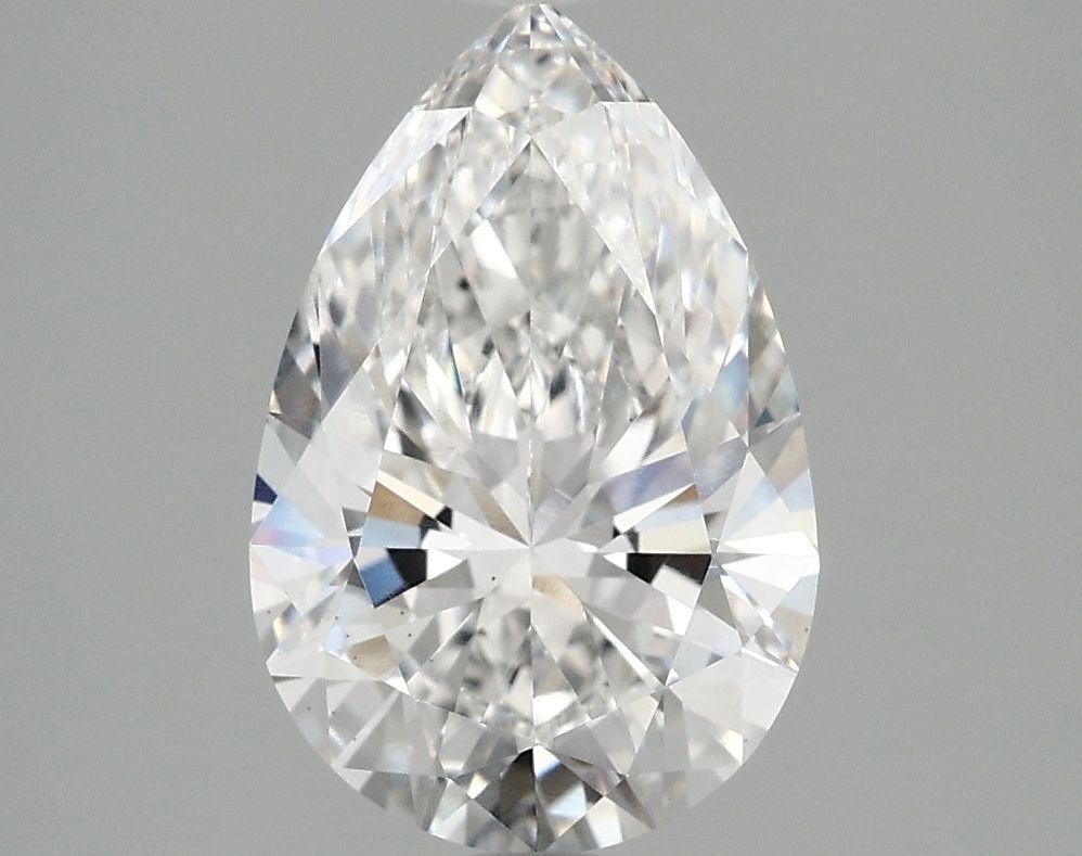 Loose Diamond - PEAR 2.55ct E VS1: Loose Diamond - PEAR 2.55ct E VS1 Source: This is a real non-mined Diamond that has been grown in a lab Shape: PEAR Carats: 2.55 Color: E Clarity: VS1 Certification: IGI Video: