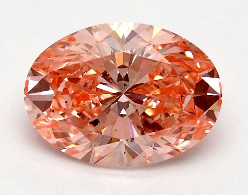 Loose Diamond - OVAL 2.03ct Fancy Vivid Pink SI1: Loose Diamond - OVAL 2.03ct Fancy Vivid Pink SI1 Source: This is a real non-mined Diamond that has been grown in a lab Shape: OVAL Carats: 2.03 Color: Fancy Vivid Pink Certification: IGI Video: