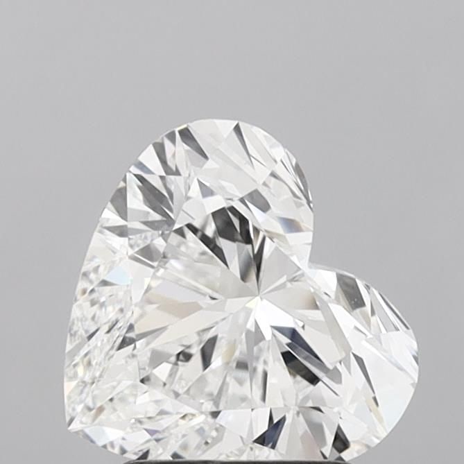 Loose Diamond - HEART 2.06ct E VVS1: Loose Diamond - HEART 2.06ct E VVS1 Source: This is a real non-mined Diamond that has been grown in a lab Shape: HEART Carats: 2.06 Color: E Clarity: VVS1 Certification: IGI Video: