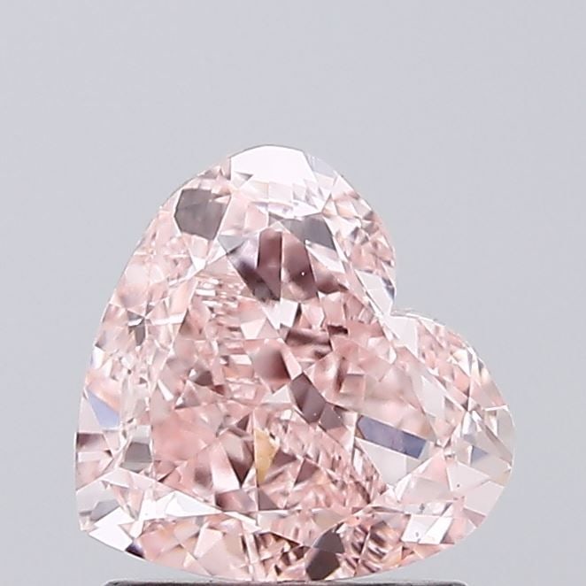 Loose Diamond - HEART 1.55ct Fancy Intense Pink VS1: Loose Diamond - HEART 1.55ct Fancy Intense Pink VS1 Source: This is a real non-mined Diamond that has been grown in a lab Shape: HEART Carats: 1.55 Color: Fancy Intense Pink Certification: IGI Video: