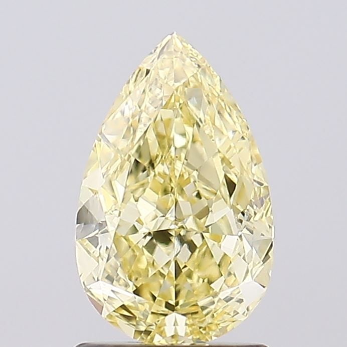 Loose Diamond - PEAR 1.46ct Fancy Intense Yellow VS1: Loose Diamond - PEAR 1.46ct Fancy Intense Yellow VS1 Source: This is a real non-mined Diamond that has been grown in a lab Shape: PEAR Carats: 1.46 Color: Fancy Intense Yellow Certification: IGI Video