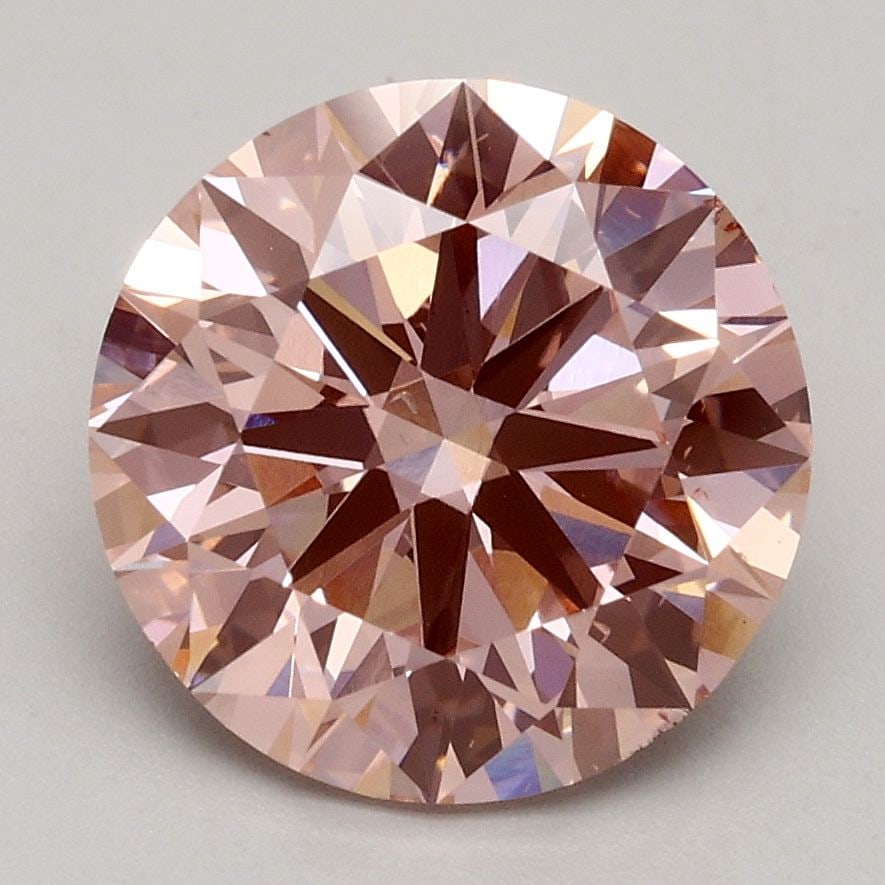Loose Diamond - ROUND 2.5ct Fancy Intense Pink VS2: Loose Diamond - ROUND 2.5ct Fancy Intense Pink VS2 Source: This is a real non-mined Diamond that has been grown in a lab Shape: ROUND Carats: 2.5 Color: Fancy Intense Pink Certification: IGI Video: